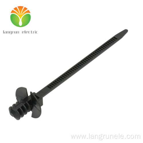 PA66 Cable Tie With Fir Tree Mount